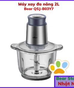 Máy xay thịt mini đa năng 2L Bear QSJ-B03Y7