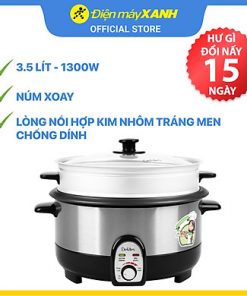 Nồi lẩu điện Delites CBR35-80 3.5 lít – Hàng chính hãng