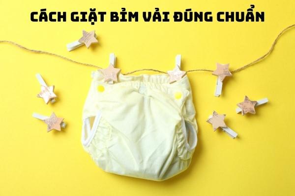 Giặt bỉm vải tốn thời gian