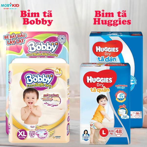 So sánh bỉm Poppy với Huggies và Merries: Đâu là lựa chọn phù hợp?