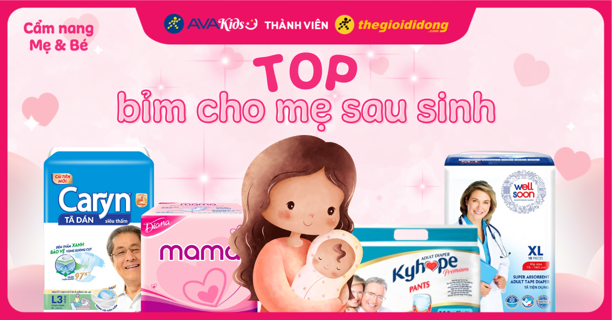 Bỉm quần cho mẹ sau sinh: Thoải mái và tiện lợi