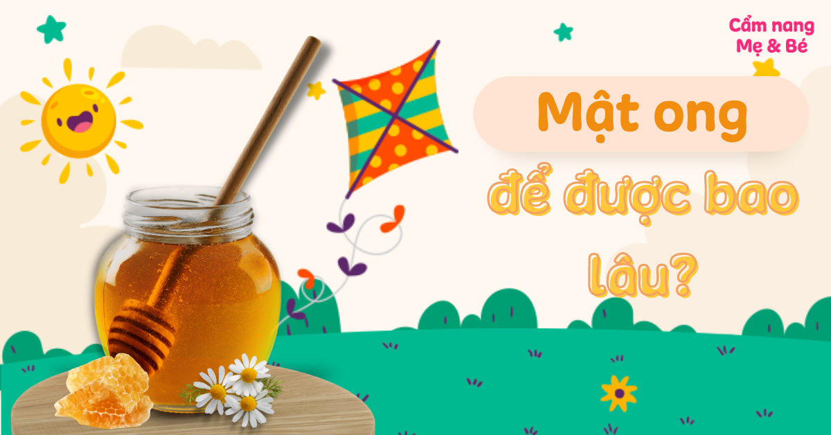 Bảo quản mật ong đúng cách