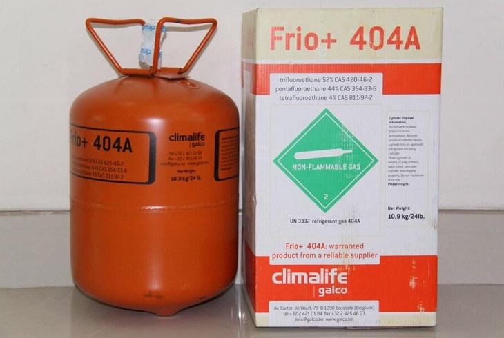 các loại gas tủ lạnh phổ biến trên thị trường
