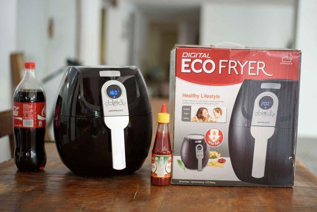 hộp đựng đậu hũ chiên có lỗ thông khí