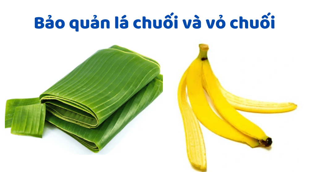 kiểm tra chuối trong tủ lạnh