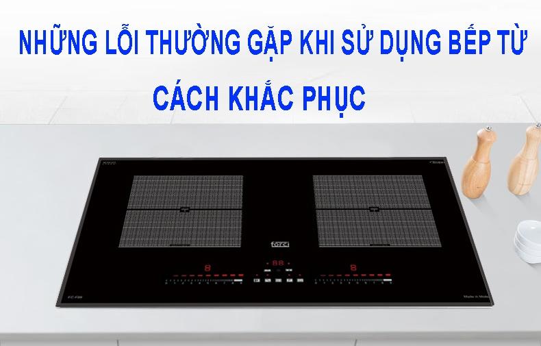 kiểm tra vị trí đặt nồi bếp từ để tránh lỗi e0