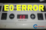 Cách khắc phục lỗi e0 của bếp từ nhanh chóng và hiệu quả