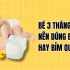 Cách đóng bỉm cho trẻ sơ sinh chưa rụng rốn