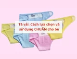 Dùng bỉm vải cho bé có tốt không?