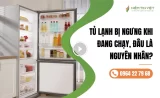 Tủ lạnh chạy một lúc rồi tắt: Nguyên nhân và cách khắc phục tại nhà
